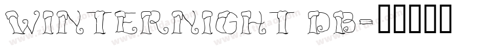 WinterNight DB字体转换